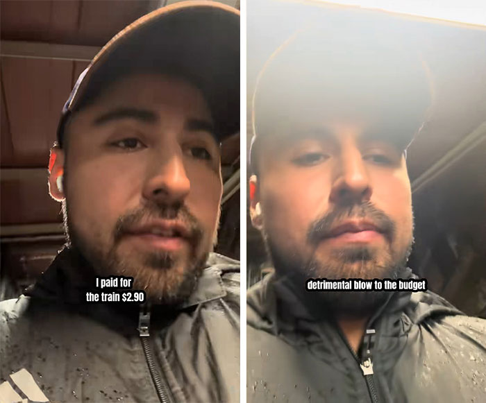 Comedian wearing a cap and jacket sharing updates while trying to survive 27 days in NYC on a $100 budget.