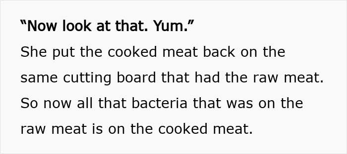 Text excerpt discussing unsafe food handling in wild American food creations that traumatized the internet for being too European. Text excerpt discussing unsafe food handling in wild American food creations that traumatized the internet for being too European.