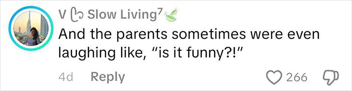 Screenshot of social media comment discussing parents laughing during a frequent traveler&rsquo;s worst flight experience involving a kid kicking.