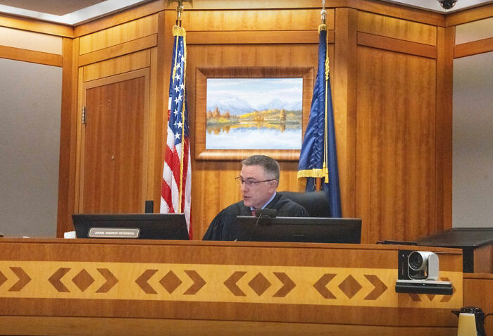 Judge in courtroom delivering verdict in disturbing Alaska case involving man who fatally attacked 19-year-old girl. Judge in courtroom delivering verdict in disturbing Alaska case involving man who fatally attacked 19-year-old girl.