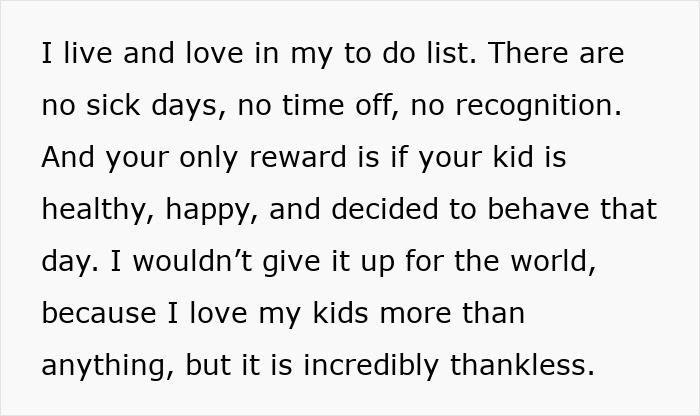 Text showing a man prioritizes work to the point he pretends not to have a family, expressing love for kids but feeling unrecognized. Text showing a man prioritizes work to the point he pretends not to have a family, expressing love for kids but feeling unrecognized.