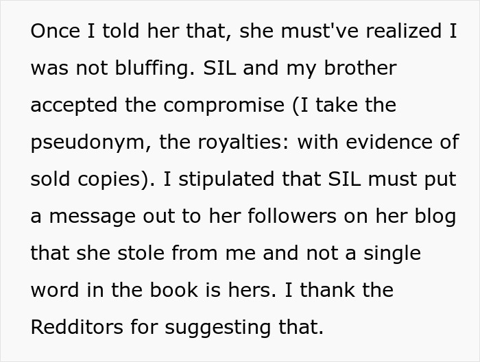 &ldquo;I Was Not Bluffing&rdquo;: Woman Steals SIL&rsquo;s Book And Publishes It, Ends Up Losing Every Cent She Made