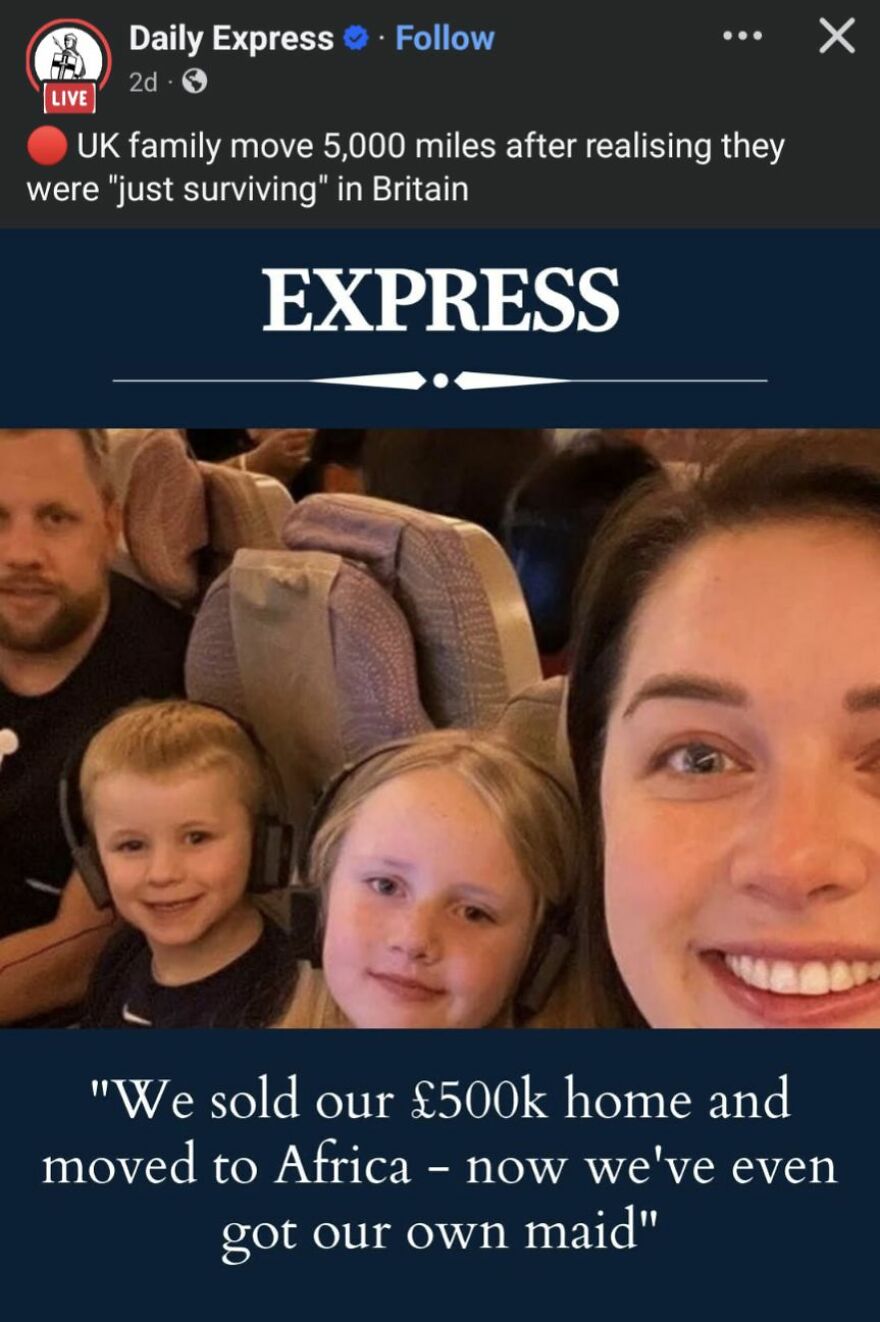 Family on airplane smiling during move, a wholesome post with surprising truth revealing real story behind travel.