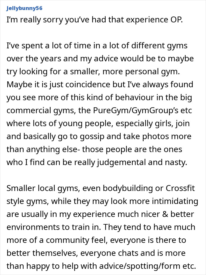 Obese Woman Gets Humiliated In The Gym, Feels Better When The Bullies Get Banned