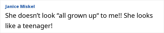 Comment text on a white background discussing Neil Patrick Harris' daughter Harper and her appearance at the Wicked premiere.