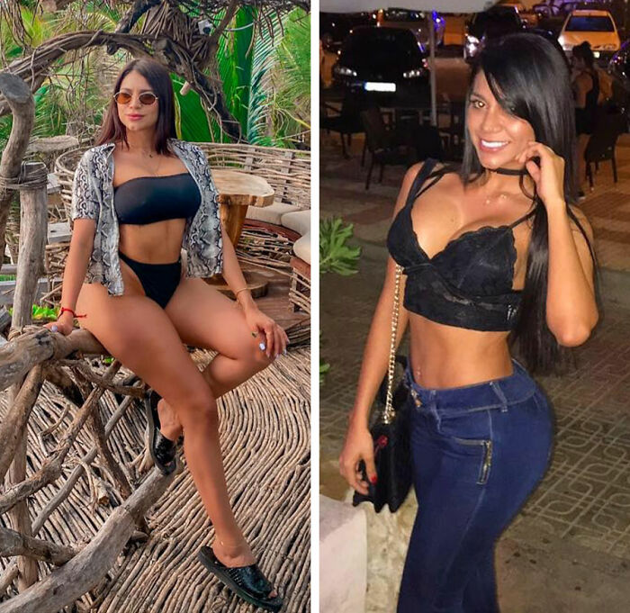 Two women showcasing curves and style, highlighting the risks faced after having a BBL in their quest for perfect curves.