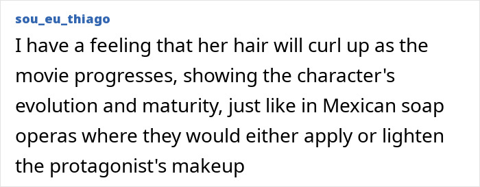 User comment discussing fan opinions on changes to the live-action Moana star&rsquo;s appearance amid Disney racism controversy.