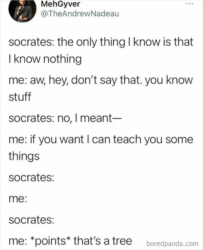 Be Nice To Yourself, Socrates!