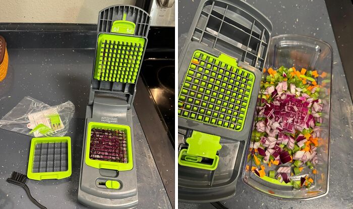 The Most Tedious Part Of Any Holiday Recipe Just Got Demoted From Its Head Chef Position By This Multi-Use Vegetable Chopper 