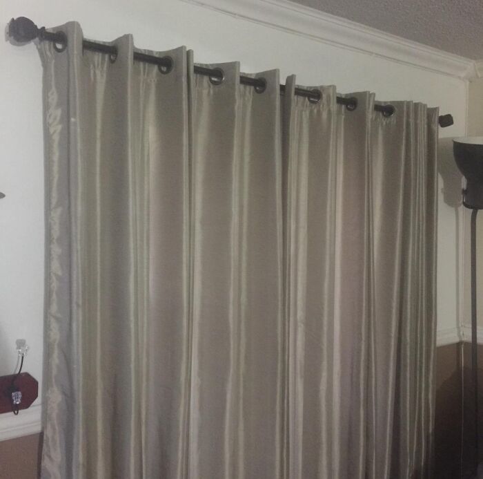  The Easiest Way To Fool People Into Thinking You Hired An Interior Designer Is By Using This Outside Mounted Curtain Rod 