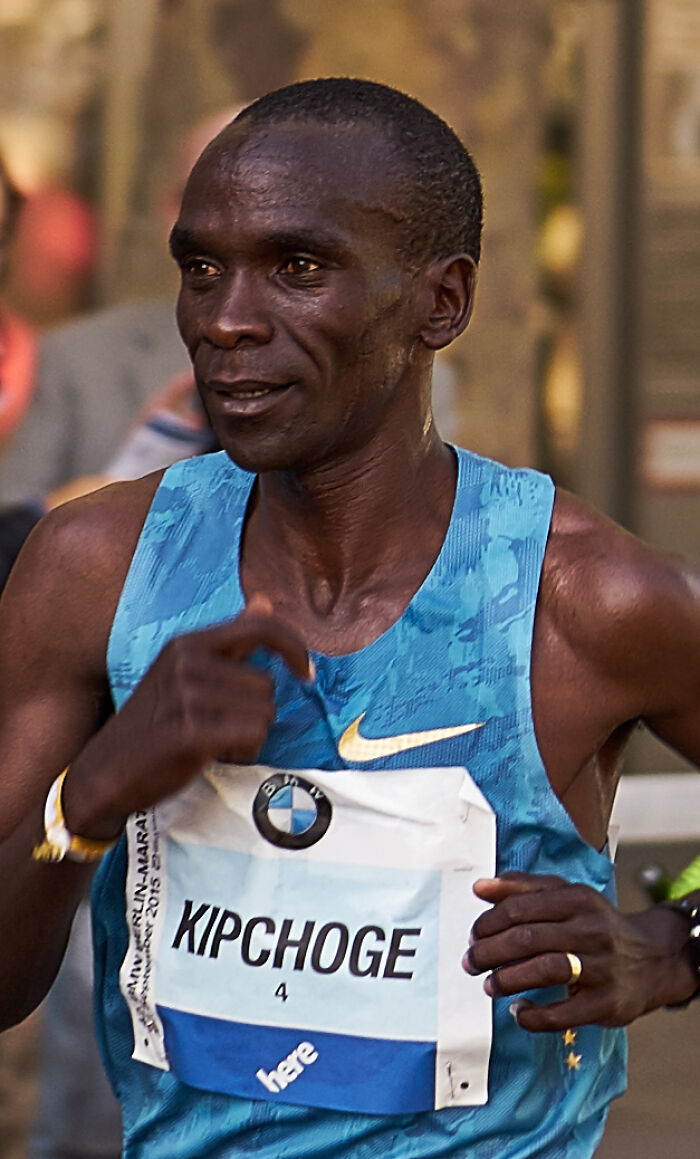 Kenyan Long-Distance Runner Eliud Kipchoge, 41