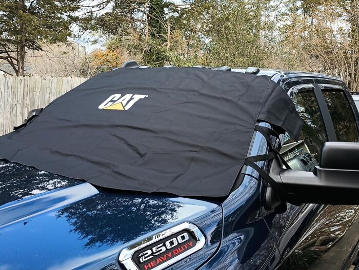 The Miserable, Frozen-Fingered Chore Of Scraping Ice Off Your Car At 6 A.m. Is A Winter Tradition You Can Gleefully Skip With A Car Windshield Snow Cover 