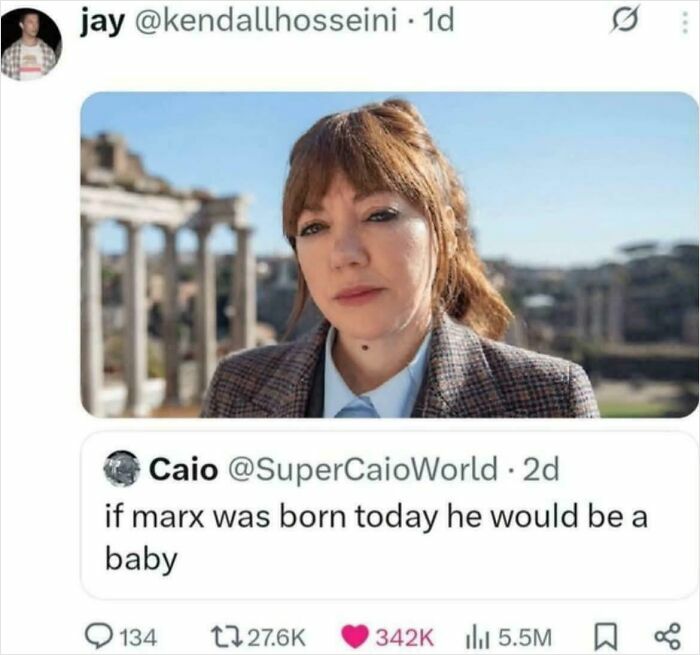 Screenshot of a social media post featuring a woman with text, illustrating unhinged pics of people doing exactly what they were asked to do.