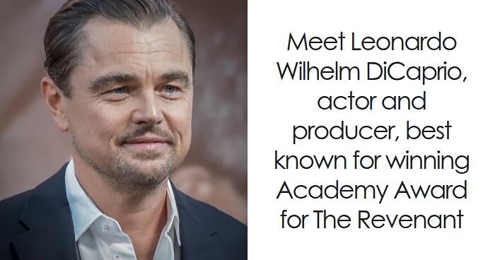 Leonardo DiCaprio: Bio And Career Highlights