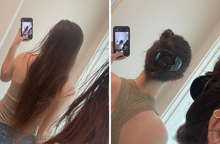  Your Headrest Will No Longer Be The Mortal Enemy Of Your Cute Updo With A Flat Claw Clip 
