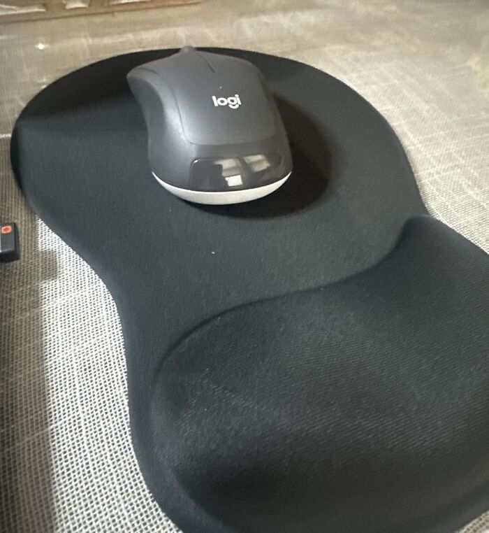 Your Wrist's Official Complaint About Its 9-To-5 Job As A Carpal Tunnel Guinea Pig Has Been Heard, And The Solution Is A Gel Wrist Rest Mouse Pad 