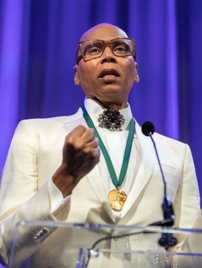 American Drag Queen Performer and Actor Rupaul, 65
