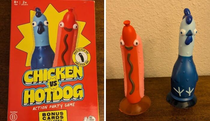 The Age-Old Debate Of "Who's The Weirdest Person At This Table" Can Finally Be Settled With A Round Of Chicken vs. Hotdog 