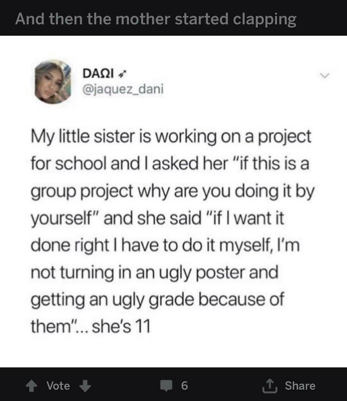 Screenshot of an online group call out post about questioning every story and not believing anything easily.