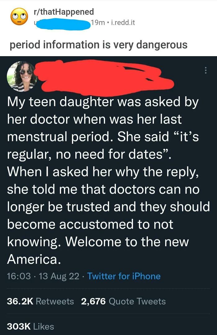 Screenshot of an online group call out discussing people who question every story and never believe anything.