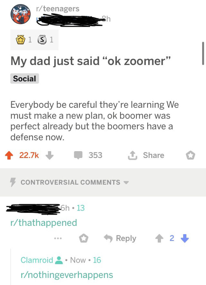 Reddit post from an online group calling out people who question every story and never believe anything.