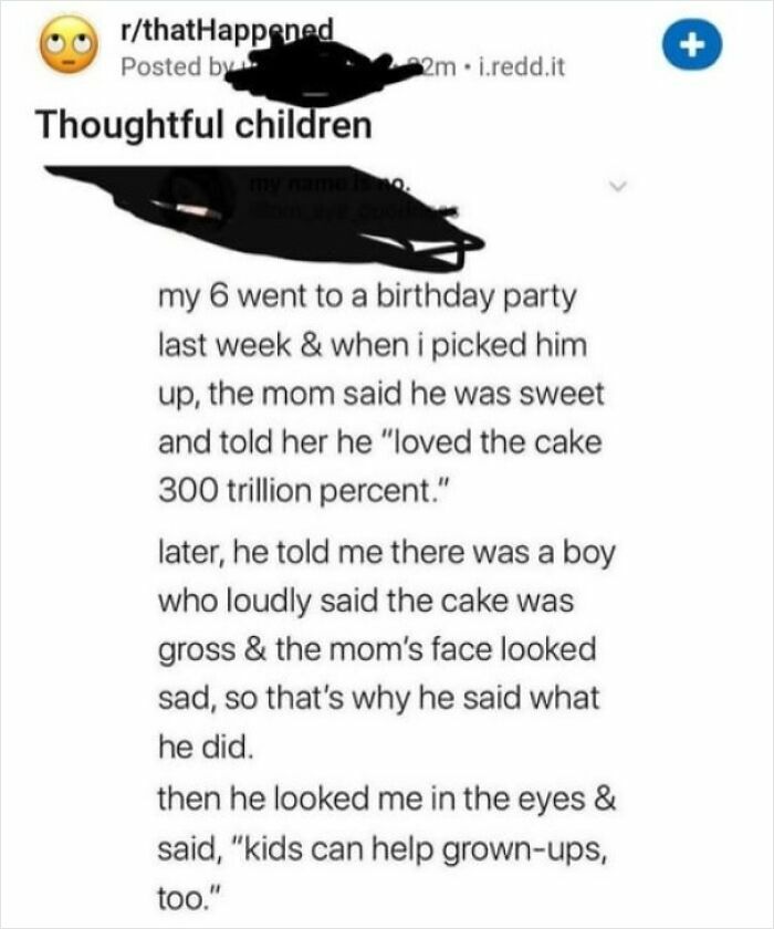 Screenshot of an online group call out people who question every story and never believe anything on Reddit.