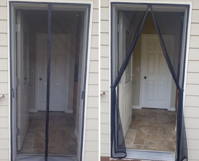 The Constant, Soul-Crushing "Are You In Or Out?" Conversation You Have With Your Back Door Can Finally Be Retired With A Magnetic Screen Door 