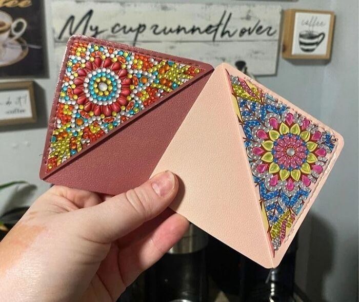 Dog-Earing Pages Is A Literary Crime, So Gift Your Friend The Sparkly Alibi They Need With A Diamond Painting Bookmark 