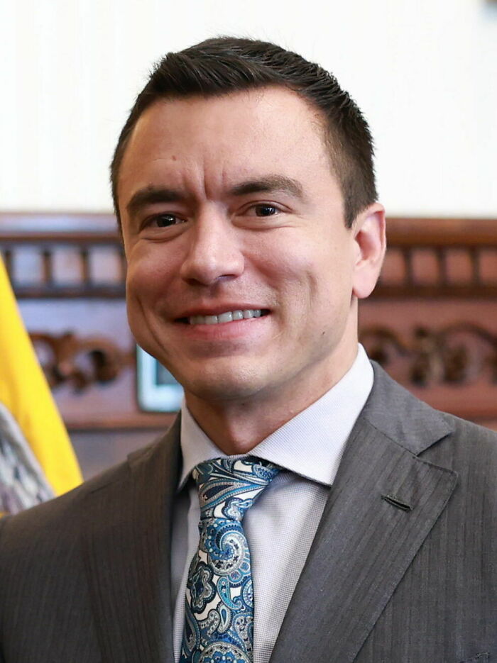 Politician and Businessman Daniel Noboa, 38