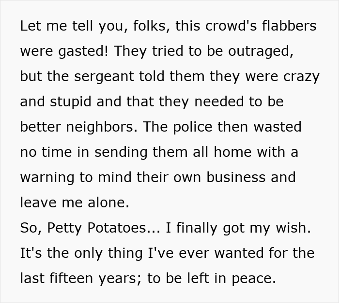 "I Am Weak And Vulnerable": Neighbors Regret Messing With Woman After She Gets The Perfect Revenge