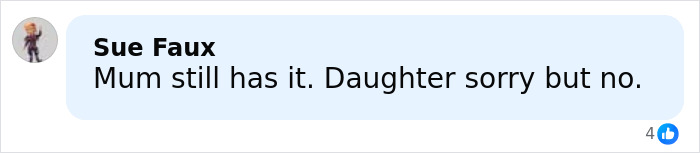 Comment on social media post criticizing Claudia Schiffer&rsquo;s lookalike daughter&rsquo;s racy outfit, showing divided fan opinions.