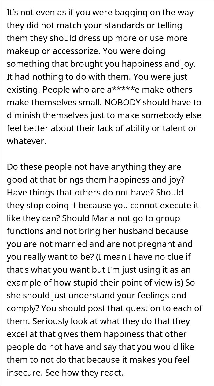 Text excerpt discussing feelings of joy, dress-code betrayal, and social expectations during a Friendsgiving celebration. Text excerpt discussing feelings of joy, dress-code betrayal, and social expectations during a Friendsgiving celebration.