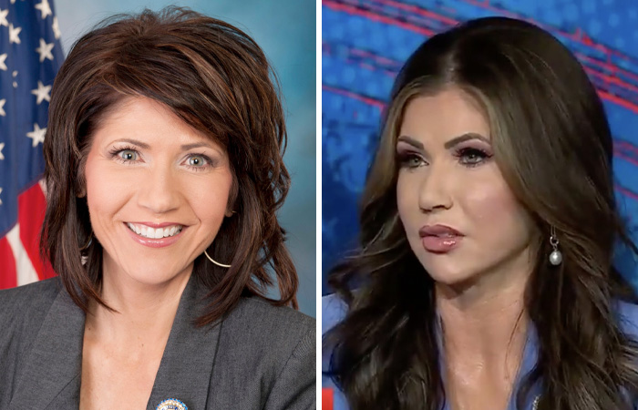 Kristi Noem transformation before-and-after pictures showing changes in hairstyle, makeup, and overall appearance over the years Kristi Noem transformation before-and-after pictures showing changes in hairstyle, makeup, and overall appearance over the years