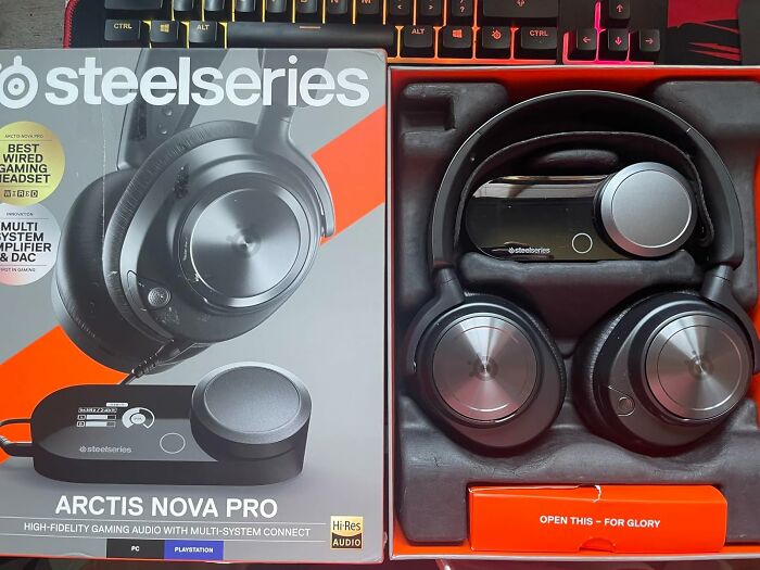 SteelSeries Arctis Nova Pro gaming headset and amplifier showcasing top Cyber Monday weekend deals and biggest steals.