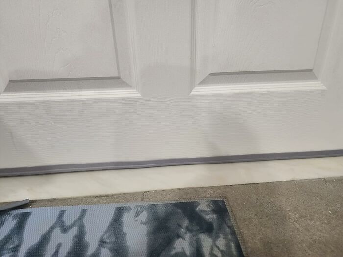  Model The Sneaky, Expensive, Heat-Stealing Draft Coming From Under Your Door Will Finally Be Stopped By The Fluffy, Immovable Object That Is A Door Draft Stopper
