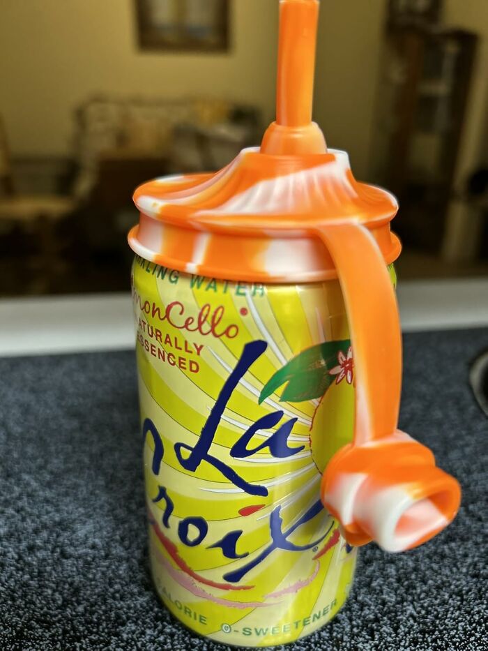 That Fly Doing The Backstroke In Your Soda Is Officially A Thing Of The Past With These Silicone Soda Covers With Built-In Straw 