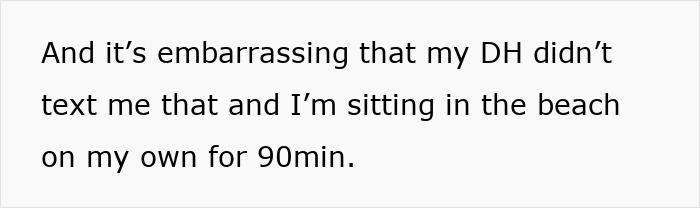 Wife feels suspicious as husband spends holiday glued to wife&rsquo;s friend, leaving her alone on the beach.