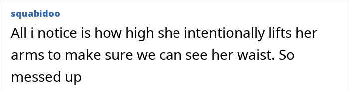 Comment from fan discussing Ariana Grande&rsquo;s emotional age regression seen in recent snap and its unsettling effect.