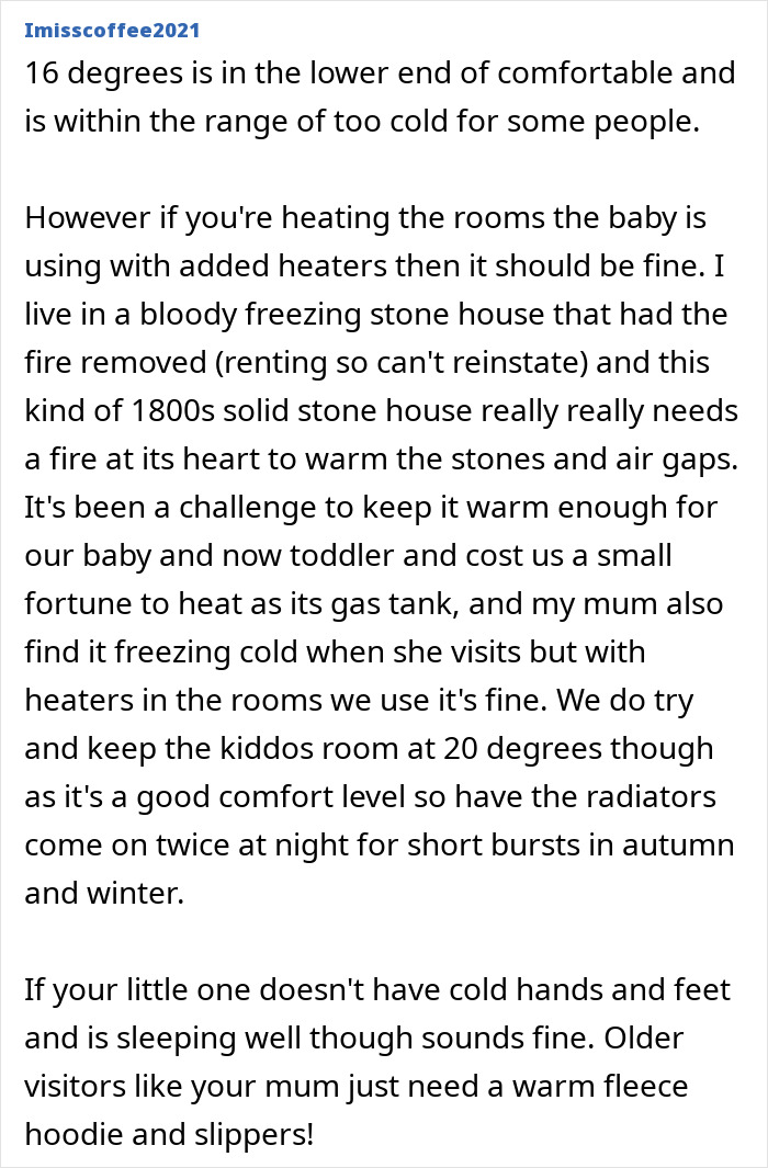 MIL Complains Couple's House Is Too Cold For Newborn, Stubborn DIL Gets Reality Check From Netizens 