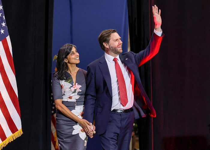 Body Language Experts Decode Erika Kirk And JD Vance's "Super-Intimate" Hug That Sparked Wild Theories