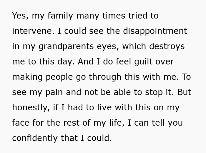 Woman mental health advocate sharing her journey with personal struggles and a prominent face tattoo visible.