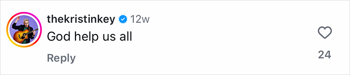 Tweet from user thekristinkey reading God help us all, highlighting Gen-Z workers relying on mom to fight work battles.