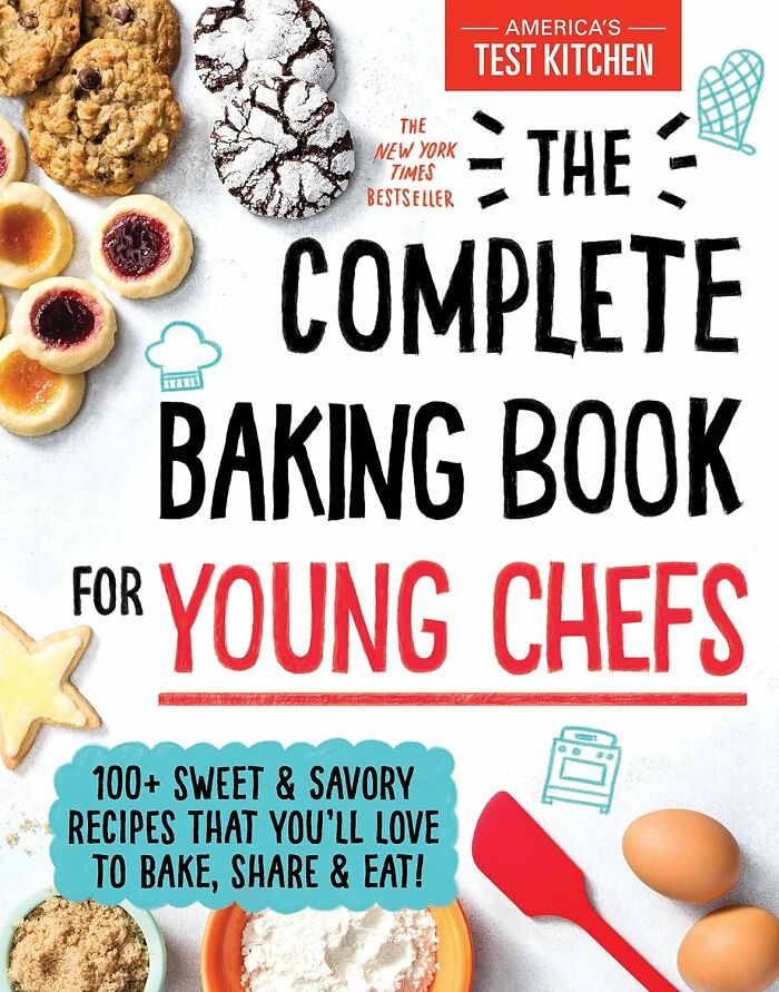 The "Sous Chef In Training" Program For Your Kitchen Has Begun With A Baking Cook Book For Young Chefs 