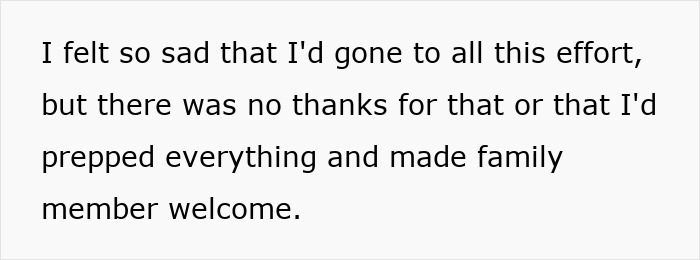 Wife prepares feast and fun for family, feeling unappreciated as husband only opens oven door and calls her moody.