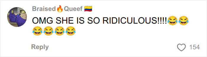 Comment on social media post reacting with laughing emojis to Kim Kardashian's excuses for failing the bar exam. Comment on social media post reacting with laughing emojis to Kim Kardashian's excuses for failing the bar exam.