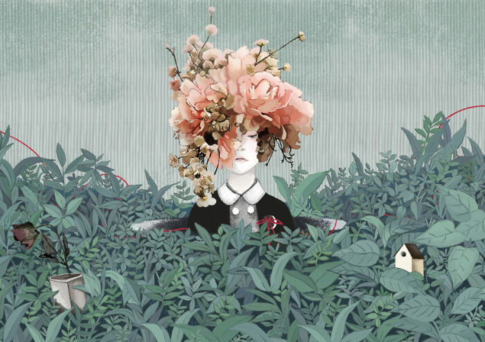 Red Thread By Kuma Daily Talk Art Studio