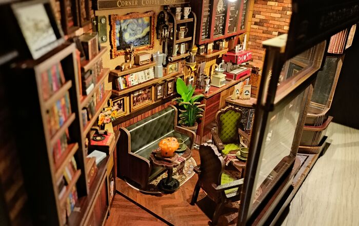 My Collection Of Book Nooks. They Create A Cozy Atmosphere