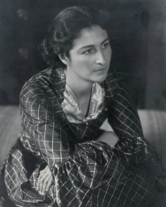Black and white portrait of a thoughtful woman representing overlooked women in history and their important achievements.