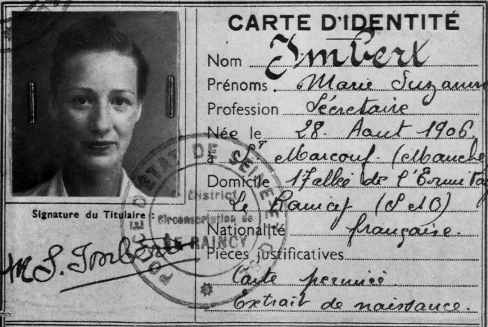 Identification card of a woman, an example of overlooked women in history and their important achievements.