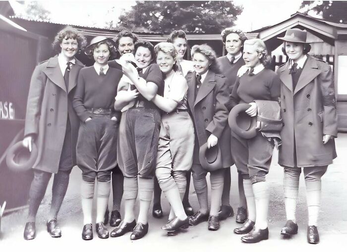 Group of diverse women in vintage clothing representing overlooked women in history and their important achievements